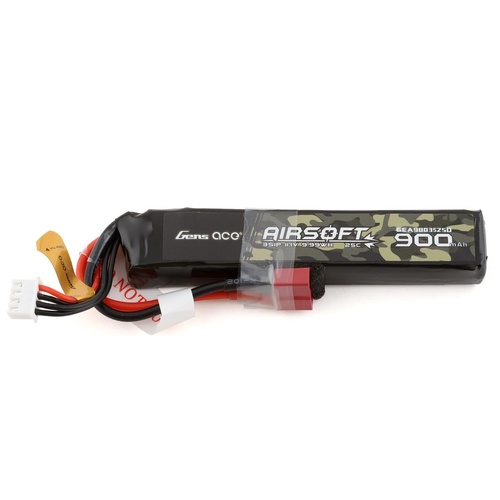 Gens Ace 3S 25C Airsoft LiPo Battery w/T-Style Connector (11.1V/900mAh)