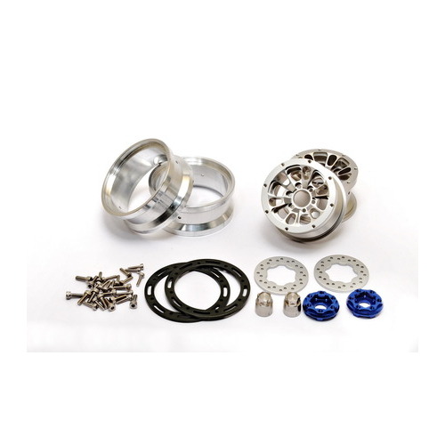 6-Spoke Wheel Set 1.9in Silver
