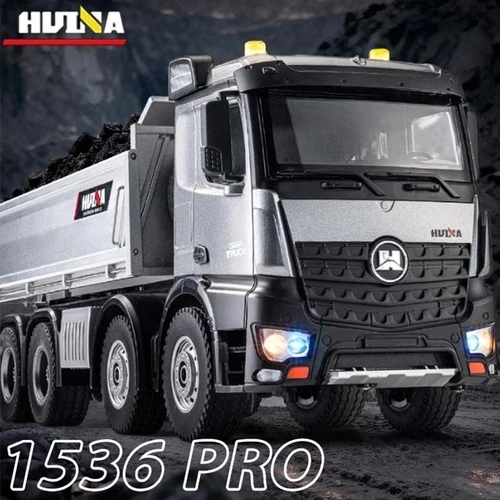 1:14 13-channel semi-alloy remote-controlled dump truck