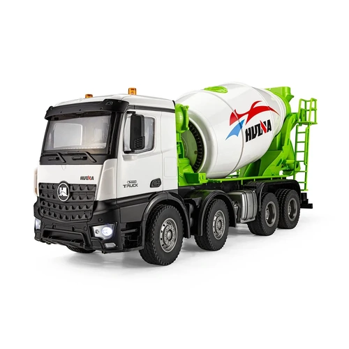 1:14 12-channel semi-alloy remote control mixer truck