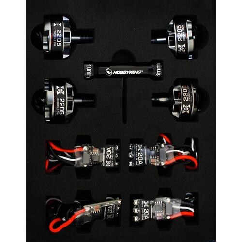 ###XRotor PWR system G motors & esc 2600KV FPV Combo designed for Drone Racing Reliable, High responsive brushless system BLHeli / Oneshot ready