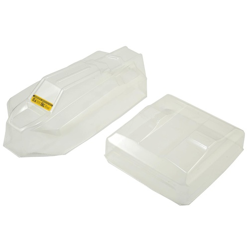 JConcepts XRAY XB4 F2 Body w/Aero Wing (Clear)