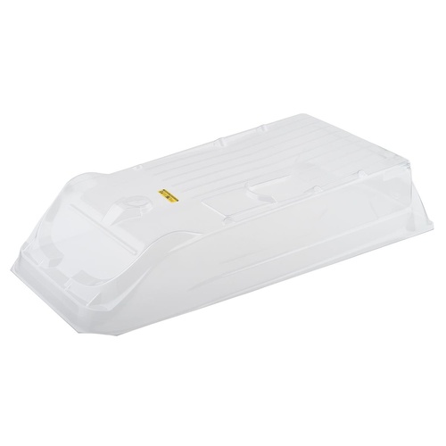 L8D - "decked" 10.25" wide 1/10th Late Model body w/ rear super spoiler