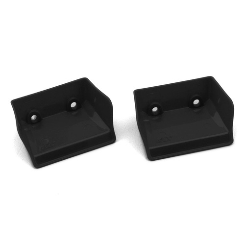 JConcepts Tekno NB48 2.2/EB48 2.2 1/8 Molded Front Wings (Black) (2)