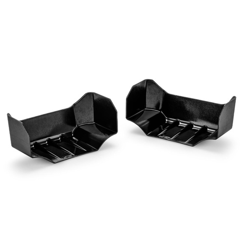 JConcepts Truggy 1/8 Evo Molded Front Wings (Black) (2)