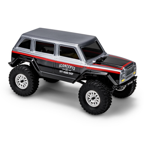 JConcepts Warneer "Tucked" 1/24 Scale Rock Crawler Body (Clear) (5.2" Wheelbase)