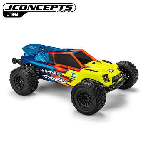 P2 - Stadium Truck Body - Fits: Traxxas Rustler Clipless