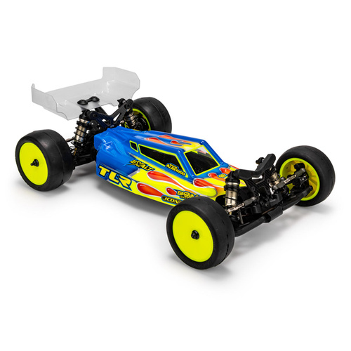 JConcepts TLR 22X "S2" 1/10 Buggy Body w/Aero Wing (Clear) (Light Weight)
