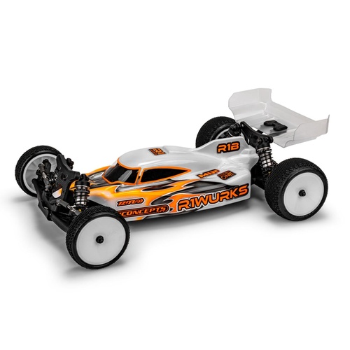 JConcepts R1 R1B Mark 1 "Striker" 2WD Buggy Body w/6.5" Aero Wing (Clear)