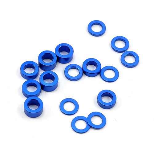 JConcepts - metric washer set (.5, 1,2 and 3mm thickness) 16pc. 