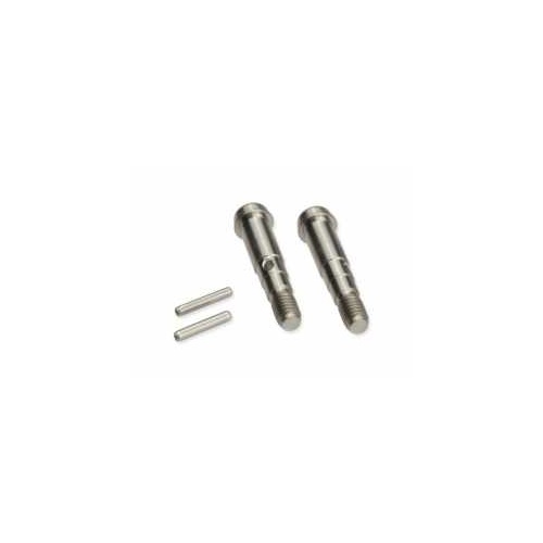 Titanium Knurl Tip Front Axle B5/B5M/T5M