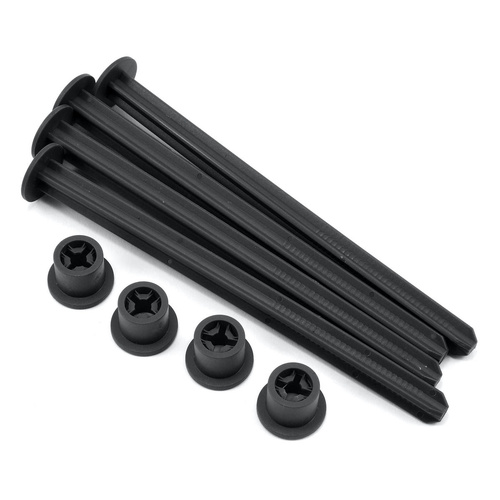 JConcepts - 1/8th off-road tire stick - holds 4 mounted tires (black) - 4pc.