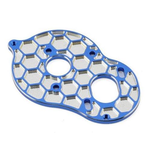 B6D 3-gear stand-up Honeycomb motor plate - blue