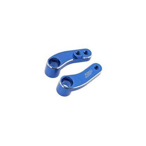 B6 | B6D | B6.1 Aluminum steering bellcranks - blue
