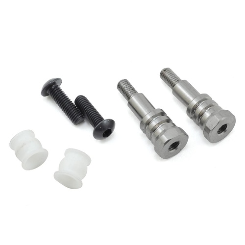JConcepts B6/B6D Fin Long Titanium Shock Standoffs w/Bushing