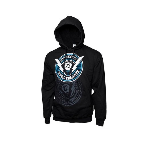 JConcepts Forward Pursuit 2022 Hoodie Sweatshirt (Black) (M)