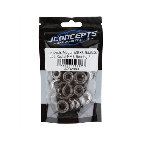 JConcepts Radial NMB bearing set - Fits, MBX8-R | MBX8 Eco