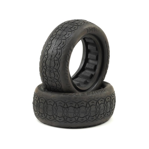 JConcepts Octagons 2.2" 2WD Front Buggy Tires (2) (Green)