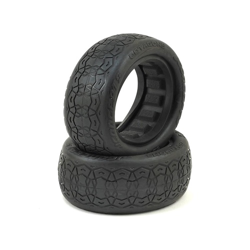 JConcepts Octagons 2.2" 4WD 1/10 Front Buggy Tires (2) (Aqua A2)