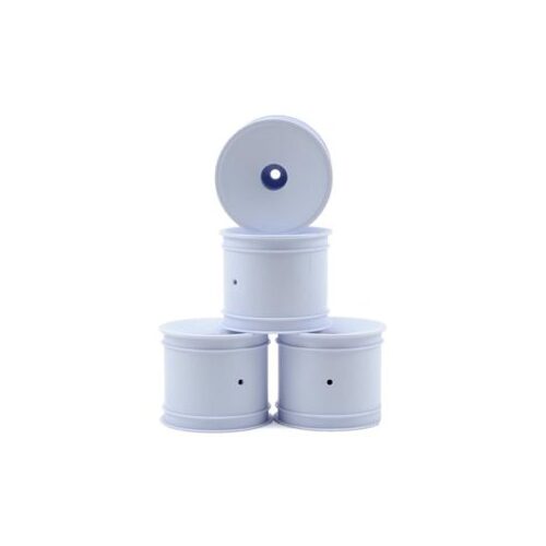 Mono - TLR 22 4.0 | 5.0 and 22-4, 2.2" rear wheel (white) - 4pc. 
