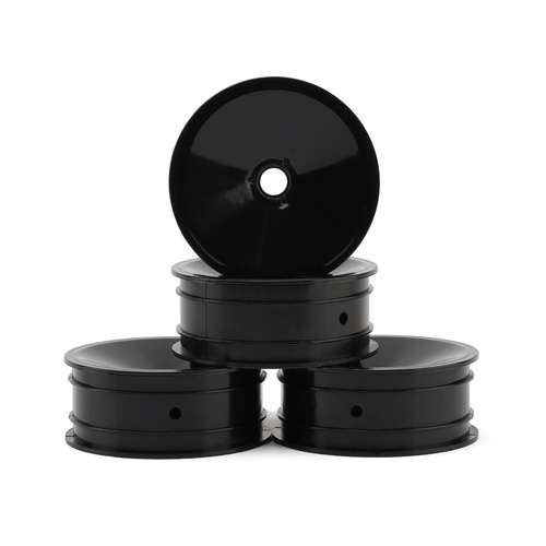 Mono - RC10, RC10B2, RC10B3 2.2" front wheel (black) - 4pc (+offset)
