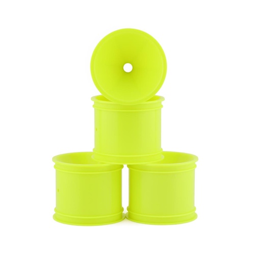Mono, RC10T, T2, T3, GT, front wheel - yellow, 4pc.