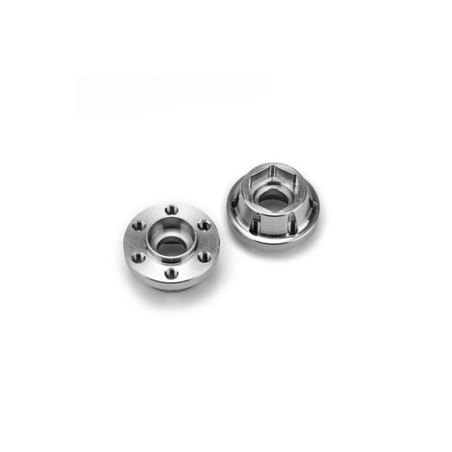 JConcepts 12mm Aluminum Crawler Beadlock Wheels Hex Adaptors (2) (6.5mm)