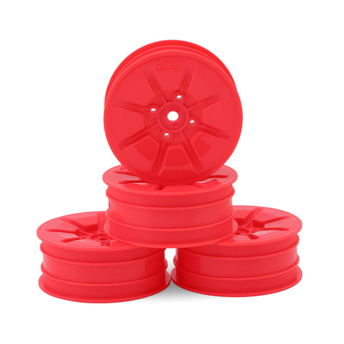 JConcepts Pioneer 2.2 2WD Front Buggy Wheels (Pink) (4)