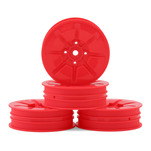 Pioneer - B7.1 | YZ2 | XB2 | LD3 | 22X, 2.2" 2wd buggy slim front wheel, retro pink - 4pc