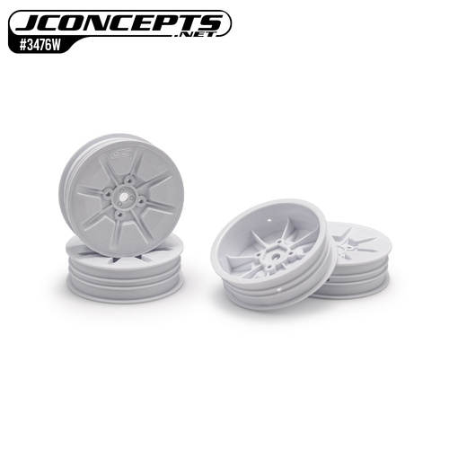 Pioneer - B7.1 | YZ2 | XB2 | LD3 | 22X, 2.2" 2wd Buggy Slim Front Wheel  WHITE