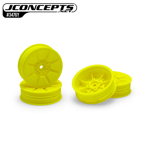 Pioneer - B7.1 | YZ2 | XB2 | LD3 | 22X, 2.2" 2wd Buggy Slim Front Wheel  YELLOW