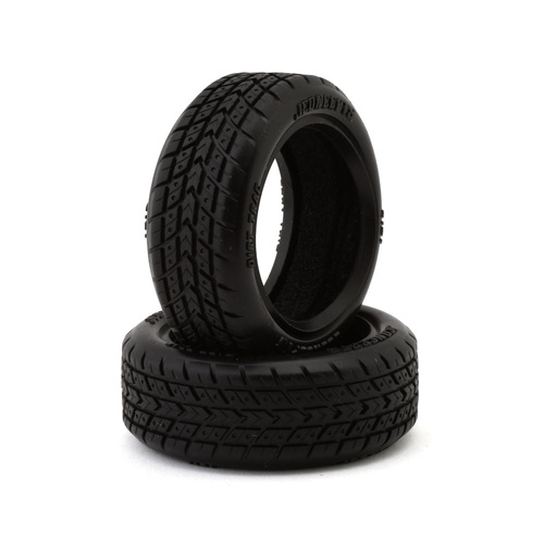 JConcepts Mini-B Dirt Trac Mini Front Off-Road Buggy Tires (2) (Green)