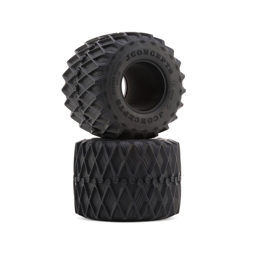 Cheese Racer - Monster Truck tire - gold compound (Fits - #3377 2.6 x 3.6" MT wheel)