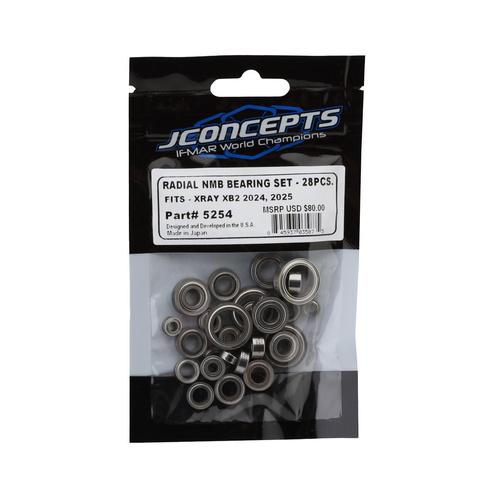 JConcepts XRAY XB2 24/25 Radial NMB Bearing Set