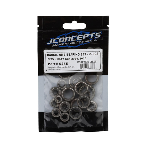 JConcepts XRAY XB4 2024/25 Radial NMB Bearing Set