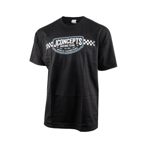 JConcepts Checkers or Wreckers 2025 T-Shirt (Black) (2XL)