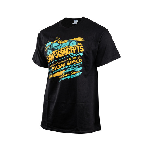 JConcepts Retro T-Shirt (Orange/Teal) (2XL)
