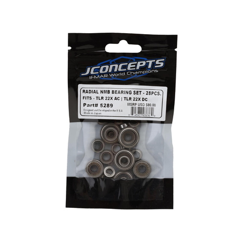 JConcepts TLR 22X Radial NMB Ball Bearing Set