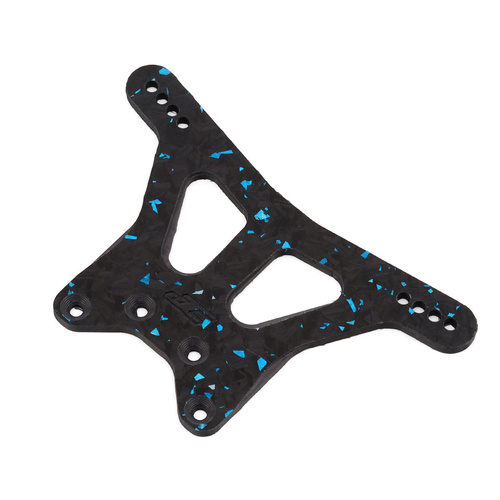 JConcepts - RC10 1989 Stealth, forged carbon fiber rear shock tower, standard - blue
