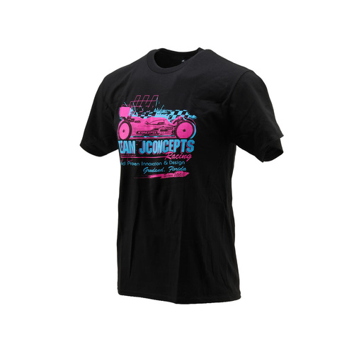 JConcepts Striker T-Shirt (Pink/Blue) (L)