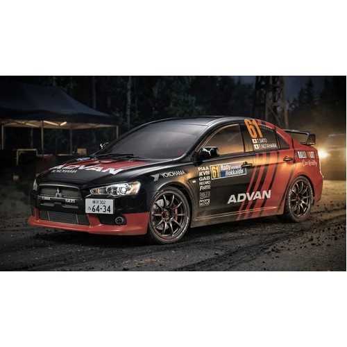 KILLERBODY MITSUBISHI LANCER EVO X Finished Body Rally-racing  1/10