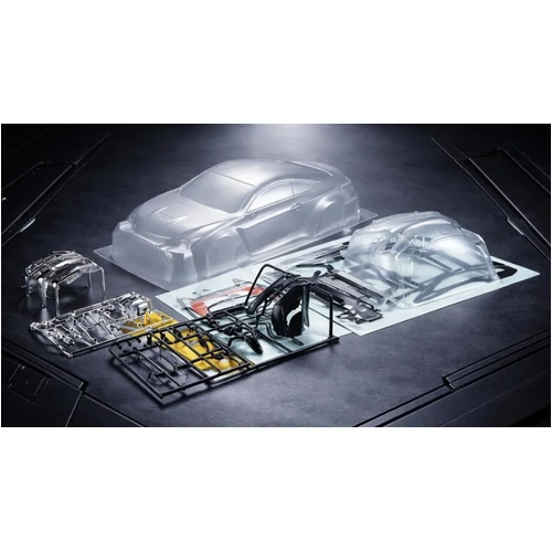 KILLERBODY LEXUS RC F Clear Body 1/10