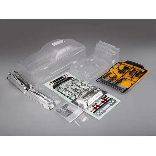 KILLERBODY  NISSAN SKYLINE GT-ES 2000 Hardtop 1977 clear Body 1/10