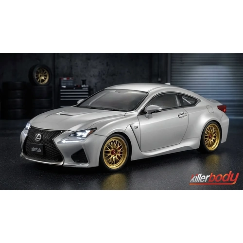 KILLERBODY LEXUS RC F Finished Body white 1/10