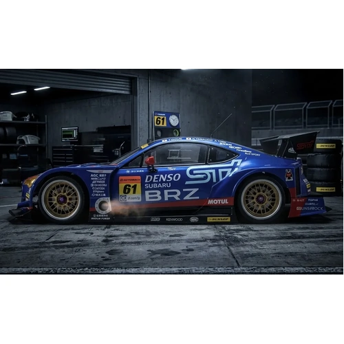 KILLERBODY SUBARU BRZ R&D SPORT Finished Body Blue 1/10