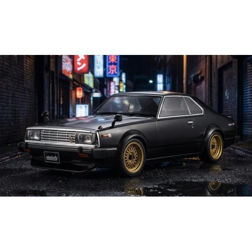 KILLERBODY  NISSAN SKYLINE GT-ES Hardtop 1980 black Body 1/10