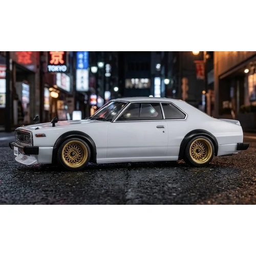 KILLERBODY  NISSAN SKYLINE GT-ES Hardtop 1980 White Body 1/10