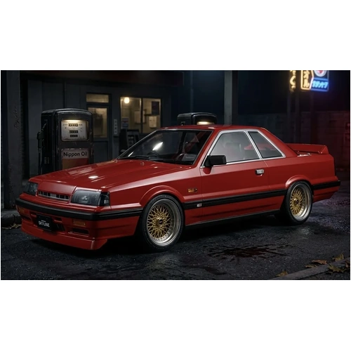 KILLERBODY NISSAN SKYLINE R31 Finished Body Red 1/10