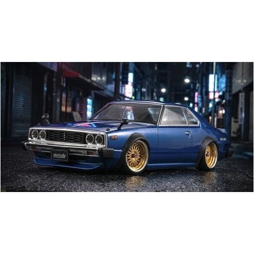 KILLERBODY NISSAN SKYLINE GT-ES 2000 Hardtop 1977 Blue Body 1/10