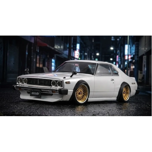 KILLERBODY  NISSAN SKYLINE GT-ES 2000 Hardtop 1977 White Body 1/10